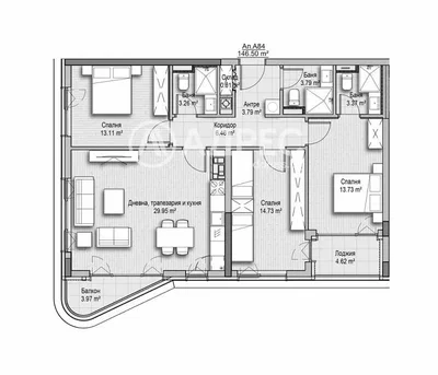 Woonkamer
