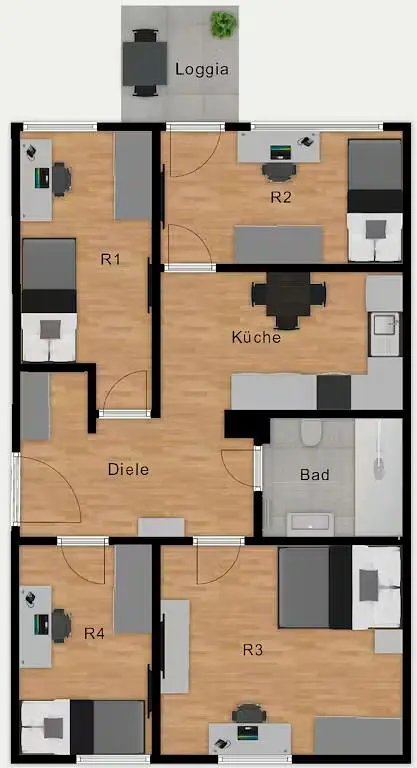 Wohnzimmer