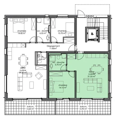 Woonkamer
