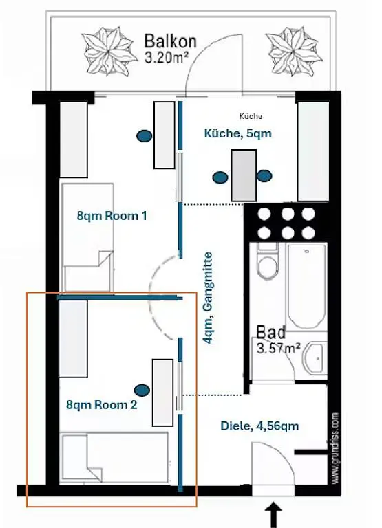 Woonkamer