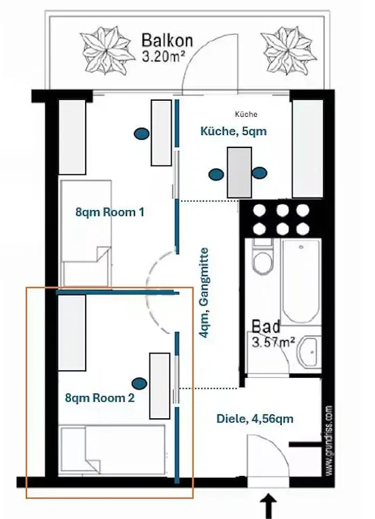 Woonkamer