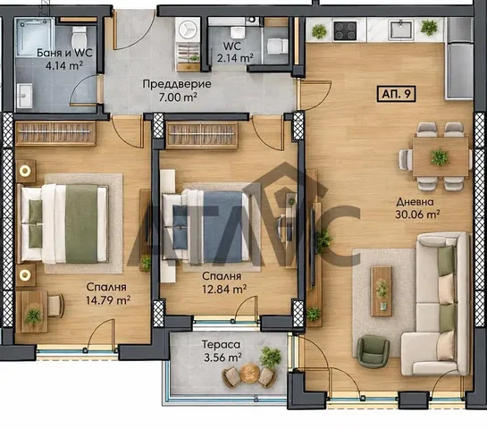 Woonkamer