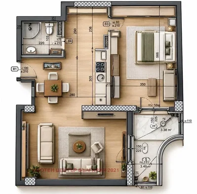 Woonkamer