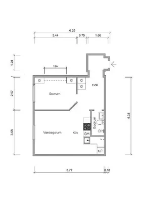 Woonkamer