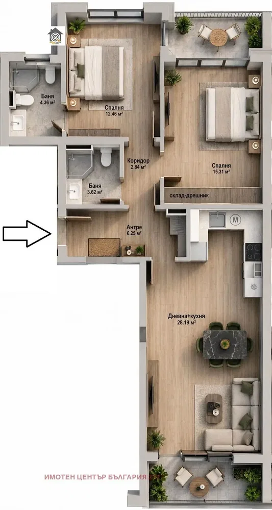 Woonkamer