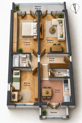 Woonkamer