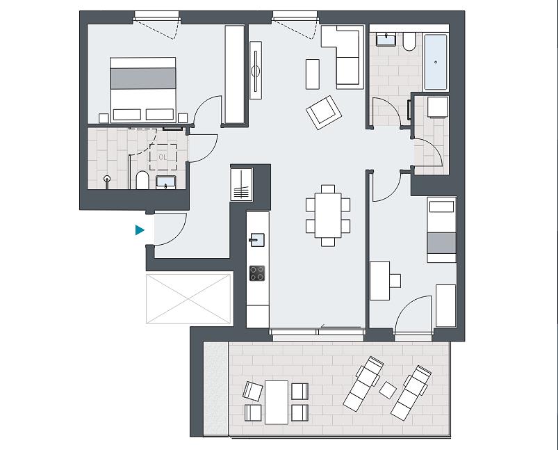 Wohnzimmer