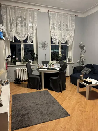 Salon; podłoga drewniana, światło dzienne, styl nowoczesny, wysokie sufity