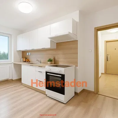 Küche; küchengeräte, holzboden, tageslicht, moderner stil, renoviert