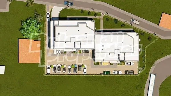 Wohnzimmer; holzboden, tageslicht, moderner stil, hohe decken