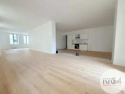 Kitchen; kitchen appliances, wood floor, natural light, modern style, renovated