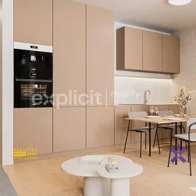 Κουζίνα; συσκευές κουζίνας, ξύλινο πάτωμα, φυσικό φως, μοντέρνο στυλ, ανακαινισμένο