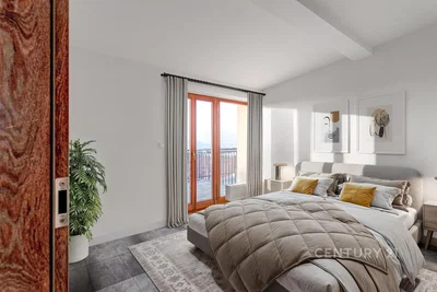 Cucina; elettrodomestici, pavimento in legno, luce naturale, stile moderno, ristrutturato