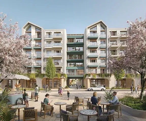 Wohnzimmer; holzboden, tageslicht, moderner stil, hohe decken