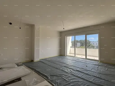 Living room; wood floor, natural light, modern style, high ceiling