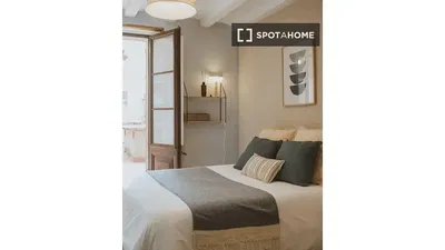 Küche; küchengeräte, fliesenboden, tageslicht, moderner stil