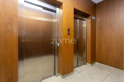 Kitchen; kitchen appliances, wood floor, natural light, modern style, renovated