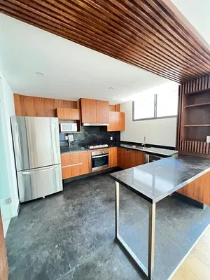 Cuisine; électroménager, parquet, lumière naturelle, style moderne, rénové