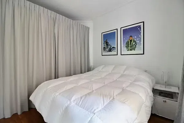 Kitchen; kitchen appliances, tile floor, natural light, modern style, renovated