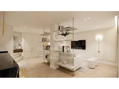 Κουζίνα; συσκευές κουζίνας, ξύλινο πάτωμα, φυσικό φως, μοντέρνο στυλ, ανακαινισμένο