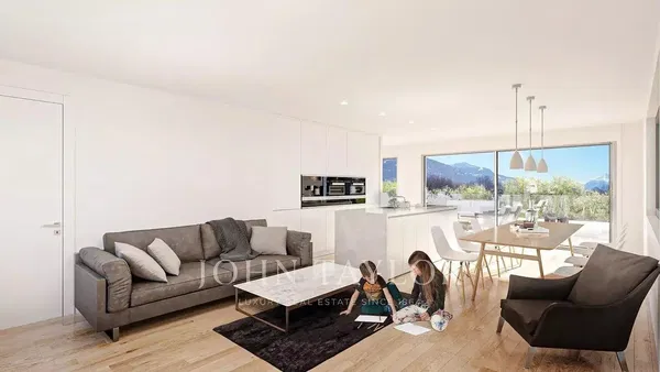 Σαλόνι; ξύλινο πάτωμα, φυσικό φως, μοντέρνο στυλ, ψηλά ταβάνια