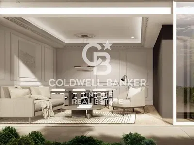 Wohnzimmer; holzboden, tageslicht, moderner stil, hohe decken