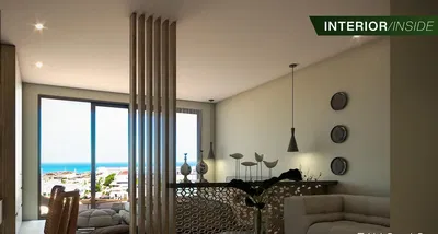 Keuken; keukenapparatuur, houten vloer, natuurlijk licht, moderne stijl