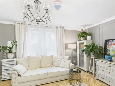 Kitchen; kitchen appliances, wood floor, natural light, modern style, renovated