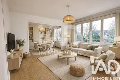 Κουζίνα; συσκευές κουζίνας, ξύλινο πάτωμα, φυσικό φως, μοντέρνο στυλ