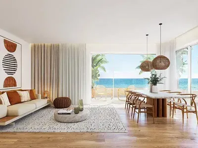 Дневна соба; дрвени под, природно светло, модерни стил, високи плафони