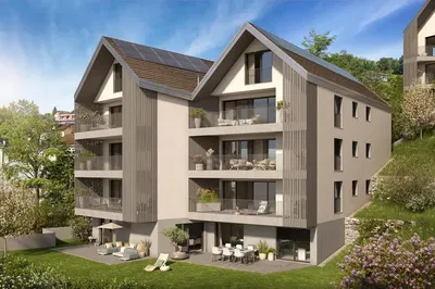 Woonkamer; houten vloer, natuurlijk licht, moderne stijl, hoge plafonds