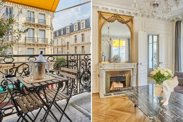 Keuken; keukenapparatuur, houten vloer, natuurlijk licht, moderne stijl, gerenoveerd