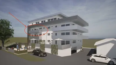 Kuchyně; kuchyňské spotřebiče, dlažba, přirozené světlo, moderní styl, po rekonstrukci