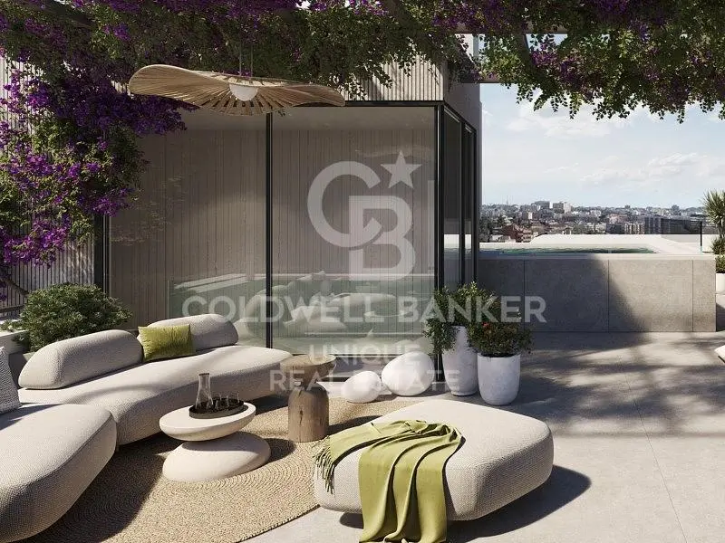 Kitchen; kitchen appliances, wood floor, natural light, modern style, renovated