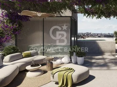 Kitchen; kitchen appliances, wood floor, natural light, modern style, renovated