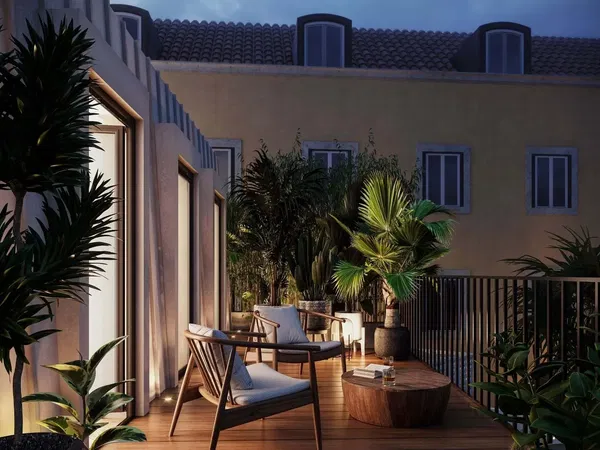 Хол; дървен под, естествена светлина, модерен стил, високи тавани