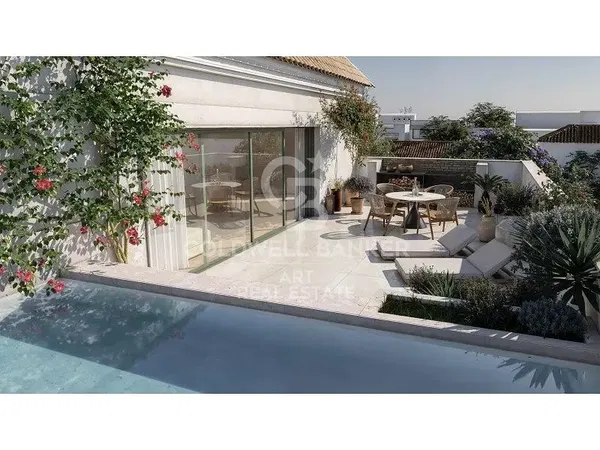 Küche; küchengeräte, holzboden, tageslicht, moderner stil, renoviert