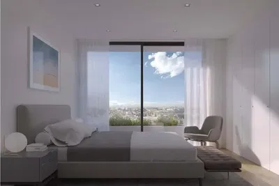 Хол; дървен под, естествена светлина, модерен стил, високи тавани