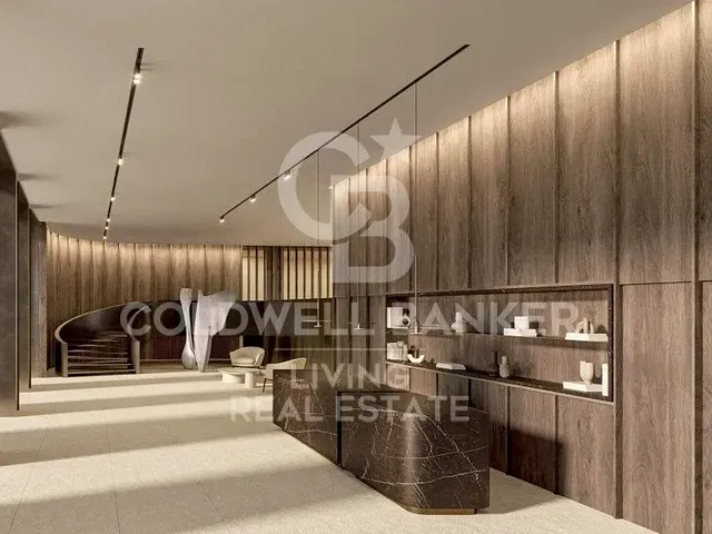 Wohnzimmer; holzboden, tageslicht, moderner stil, hohe decken