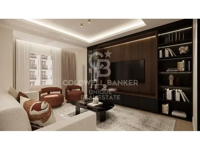 Cuisine; électroménager, parquet, lumière naturelle, style moderne, rénové