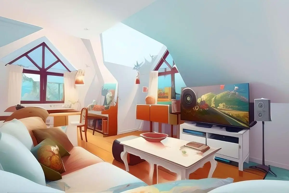 Kitchen; kitchen appliances, wood floor, natural light, modern style, renovated