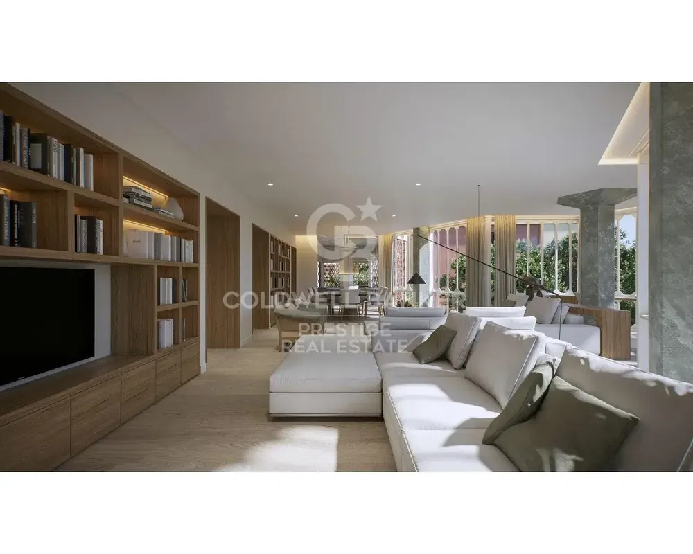 Kuchyňa; kuchynské spotrebiče, drevená podlaha, prirodzené svetlo, moderný štýl, po rekonštrukcii