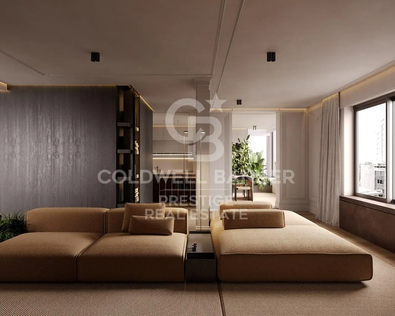 Cocina; electrodomésticos, suelo de madera, luz natural, estilo moderno, renovado