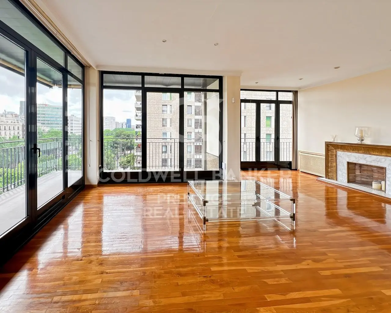 Кухиња; кухињски апарати, дрвени под, природно светло, модерни стил, реновиран