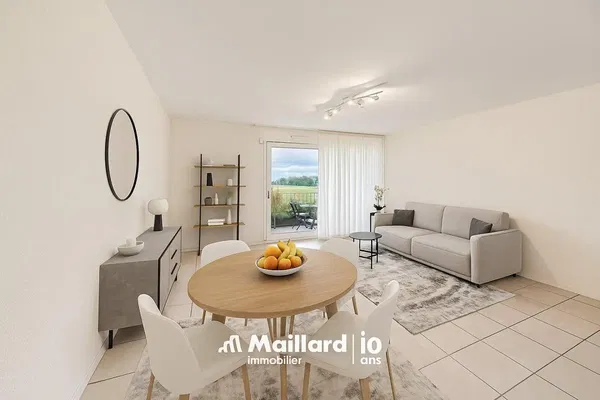 Salon; parquet, lumière naturelle, style moderne, hauteur sous plafond