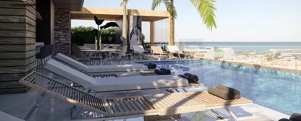 Keuken; keukenapparatuur, houten vloer, natuurlijk licht, moderne stijl, gerenoveerd