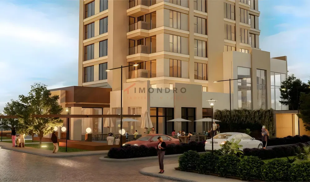 Wohnzimmer; holzboden, tageslicht, moderner stil, hohe decken