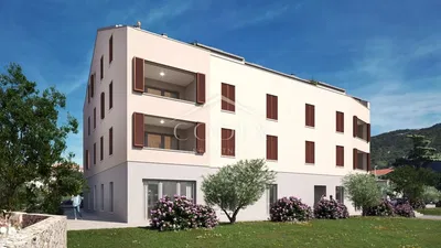 Wohnzimmer; holzboden, tageslicht, moderner stil, hohe decken