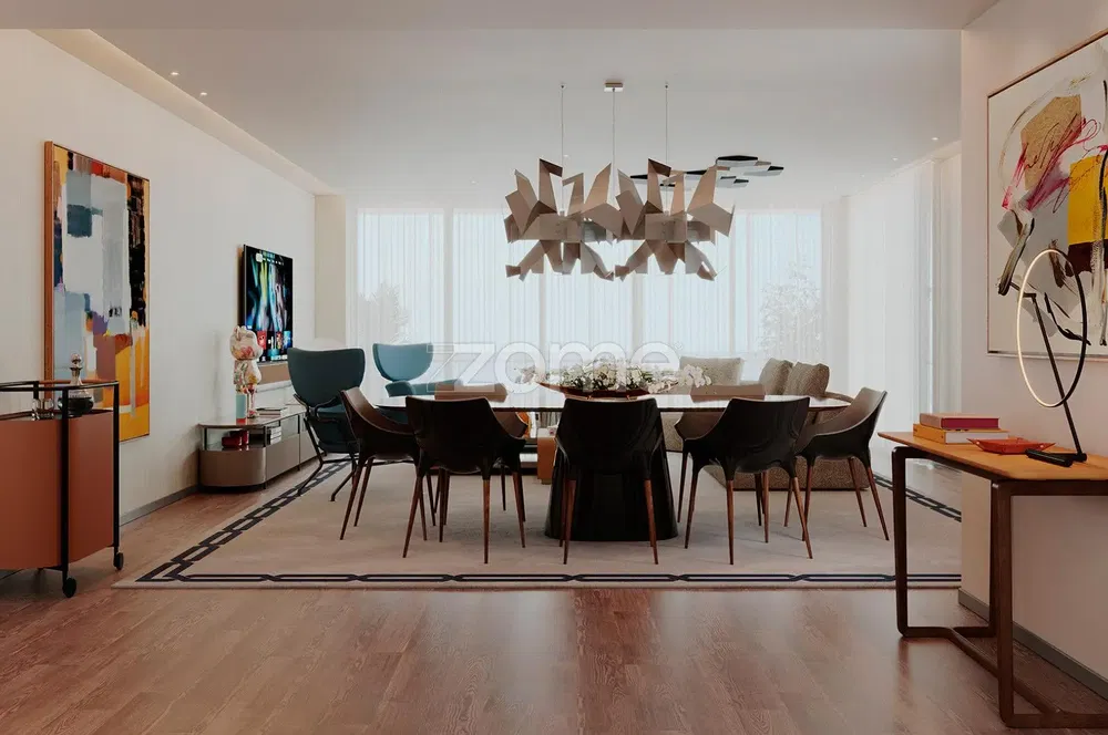 Σαλόνι; ξύλινο πάτωμα, φυσικό φως, μοντέρνο στυλ, ψηλά ταβάνια