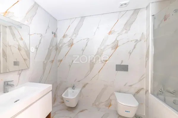 Kitchen; kitchen appliances, wood floor, natural light, modern style